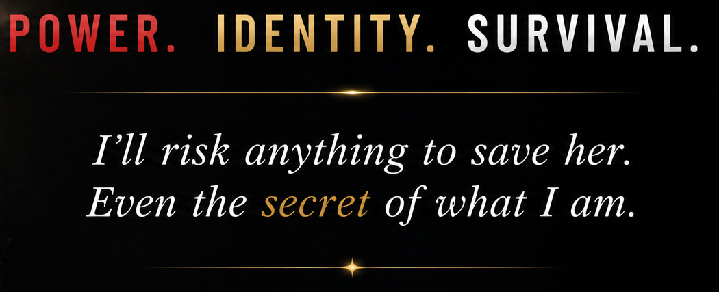Power. Identity. Survival. I'll risk anything to save her. Even the secret of what I am.